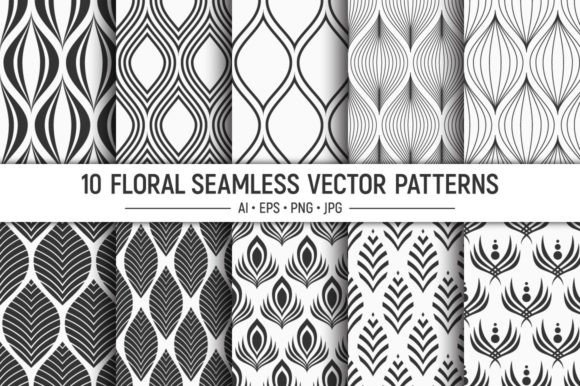 10 Floral Seamless Vector Patterns: A Comprehensive Evaluation