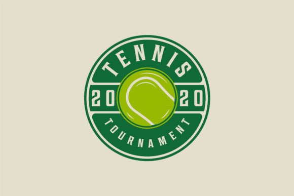 Ball of Tennis Logo Emblem Vector Design: A Versatile Asset for Clubs, Tournaments, and Brands