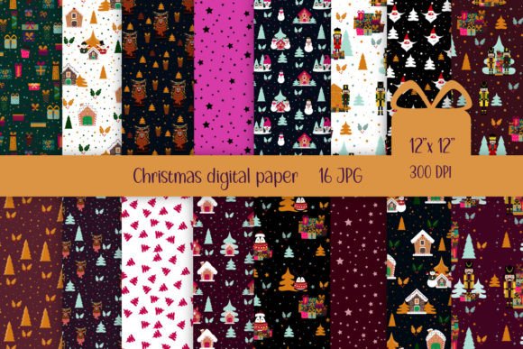 Christmas Digital Paper: The Instant Upgrade for Your Holiday Projects