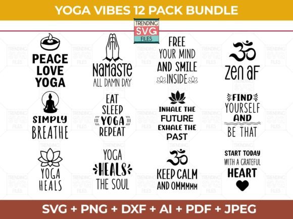 Elevating the Wellness Economy: Why Yoga Quotes Svg is Essential for Modern Creators