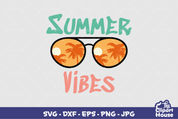 Summer Vibes Glasses 2: The Ultimate Design for Cricut, Silhouette, and Creative DIY Projects