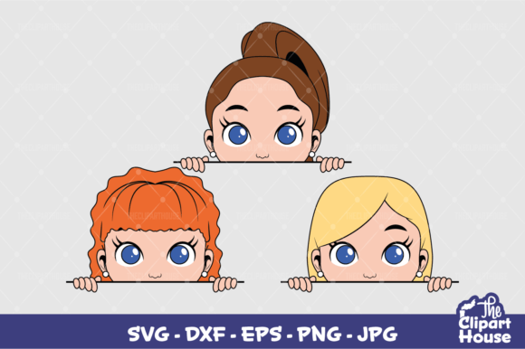 Unleash Creativity with Girls Peeking: The Ultimate Design for Cricut, Silhouette, and Cutting Machines